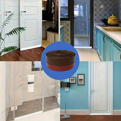 Adjustable Door Bottom Windproof Strip Self-adhesive Sound Insulation Sealing