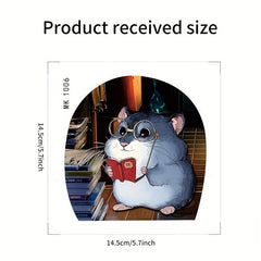 3D Mouse Hole Wall Sticker Self Adhesive Bedroom Living Room Home Decor