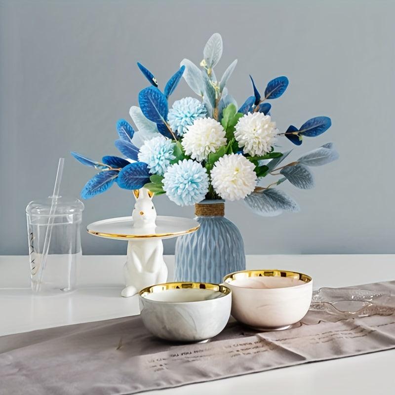 Artificial Chrysanthemum Hydrangea Faux Flower for Wedding Birthday Party