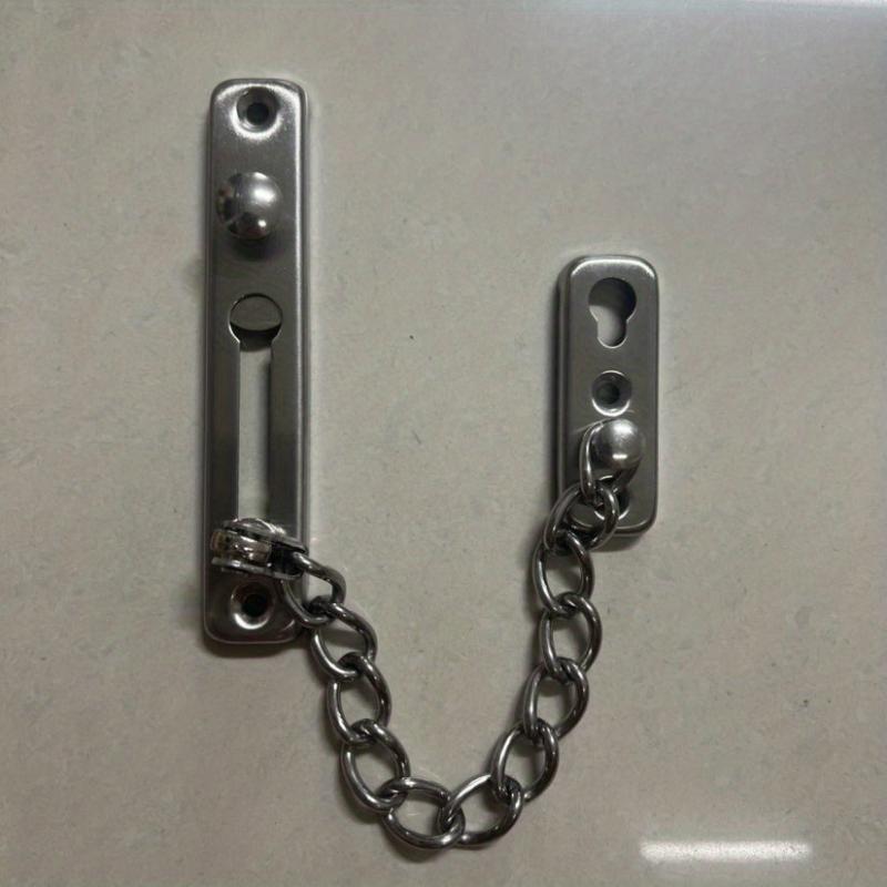 304 Stainless Steel Door Chain Lock Spring Anti Theft Latch