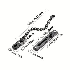 304 Stainless Steel Door Chain Lock Spring Anti Theft Latch