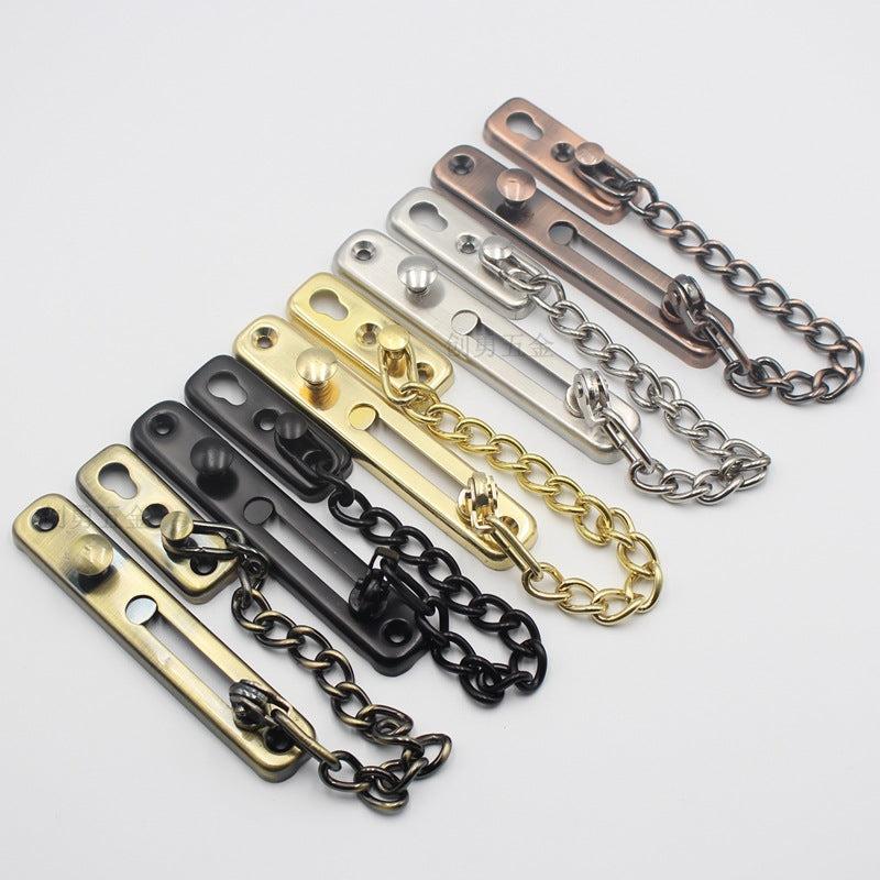 304 Stainless Steel Door Chain Lock Spring Anti Theft Latch