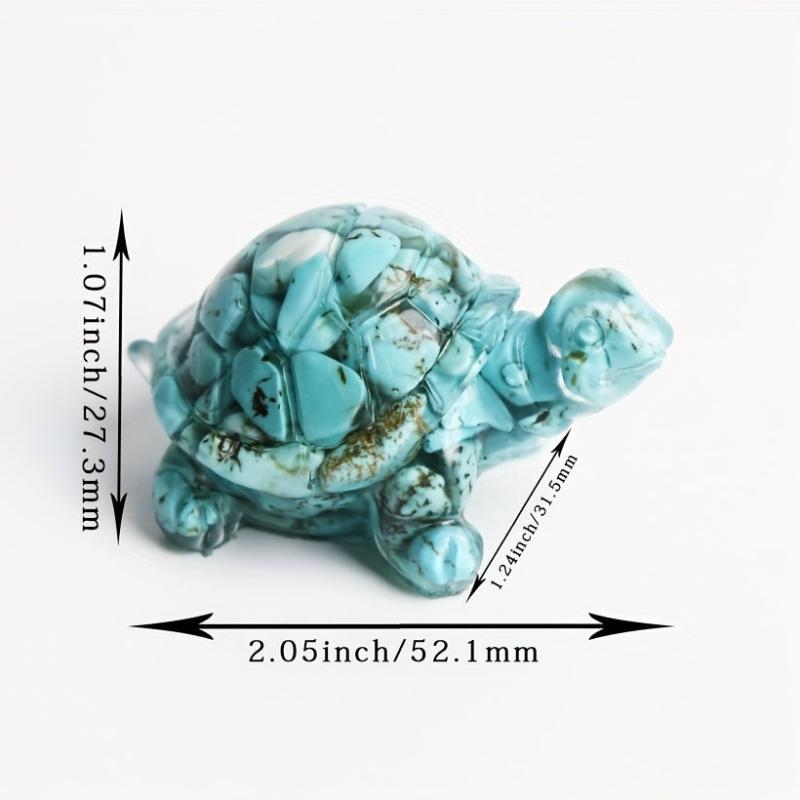 Crystal Turtle for Stress Relief Healing Meditation and Wealth Attraction