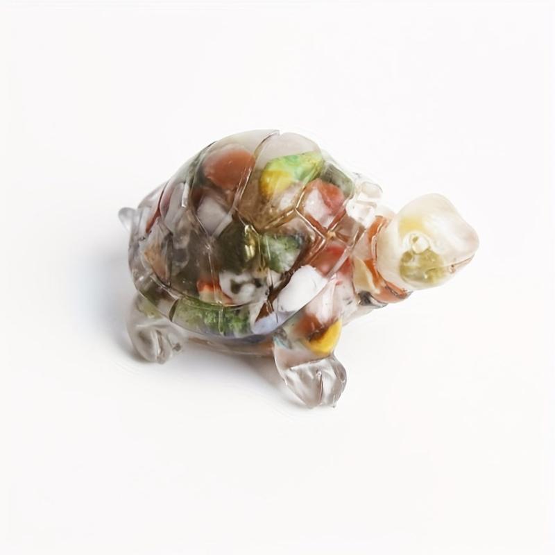 Crystal Turtle for Stress Relief Healing Meditation and Wealth Attraction