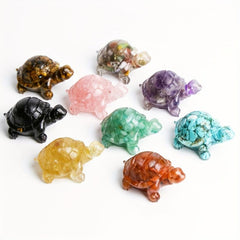 Crystal Turtle for Stress Relief Healing Meditation and Wealth Attraction