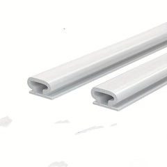 1pc Silicone Rubber Sealing Strip Door Window Weather Stripping Self-adhesive