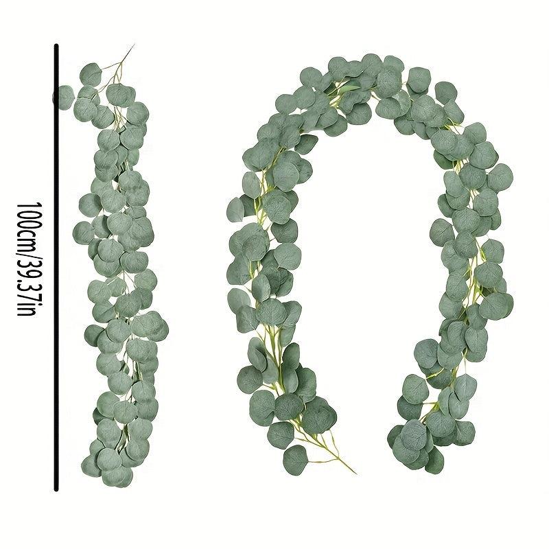 Simulation Eucalyptus Rattan Green Plants for Wedding Decoration