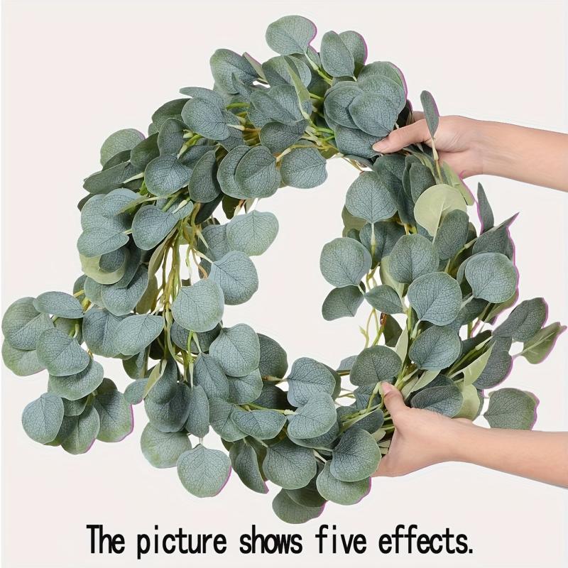 Simulation Eucalyptus Rattan Green Plants for Wedding Decoration