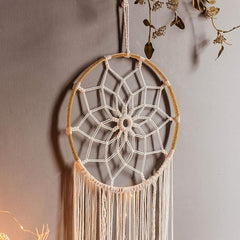 Boho Leaves Dream Catcher Macrame Wall Decor Large Dream Catchers