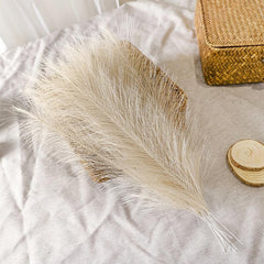 12pcs Artificial Pampas Grass for DIY Bouquets Home Room Decor Wedding