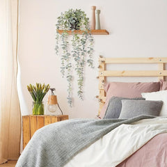 Artificial Eucalyptus Hanging Plant for Home and Garden Decor
