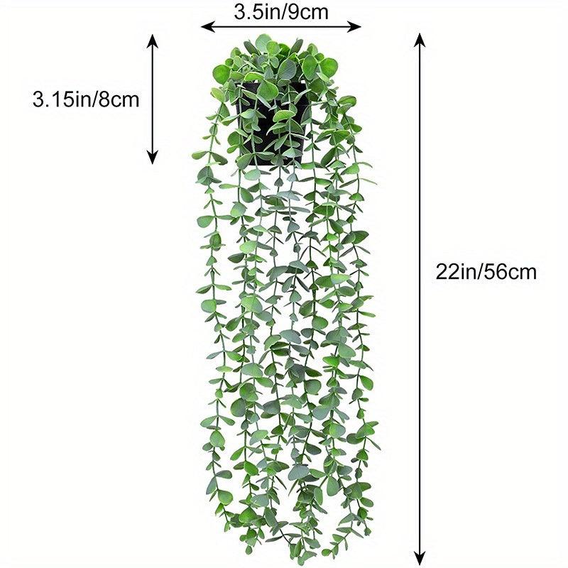 Artificial Eucalyptus Hanging Plant for Home and Garden Decor
