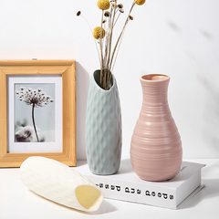 Nordic Plastic Vase Modern Style Flower Arrangement Wedding Decor