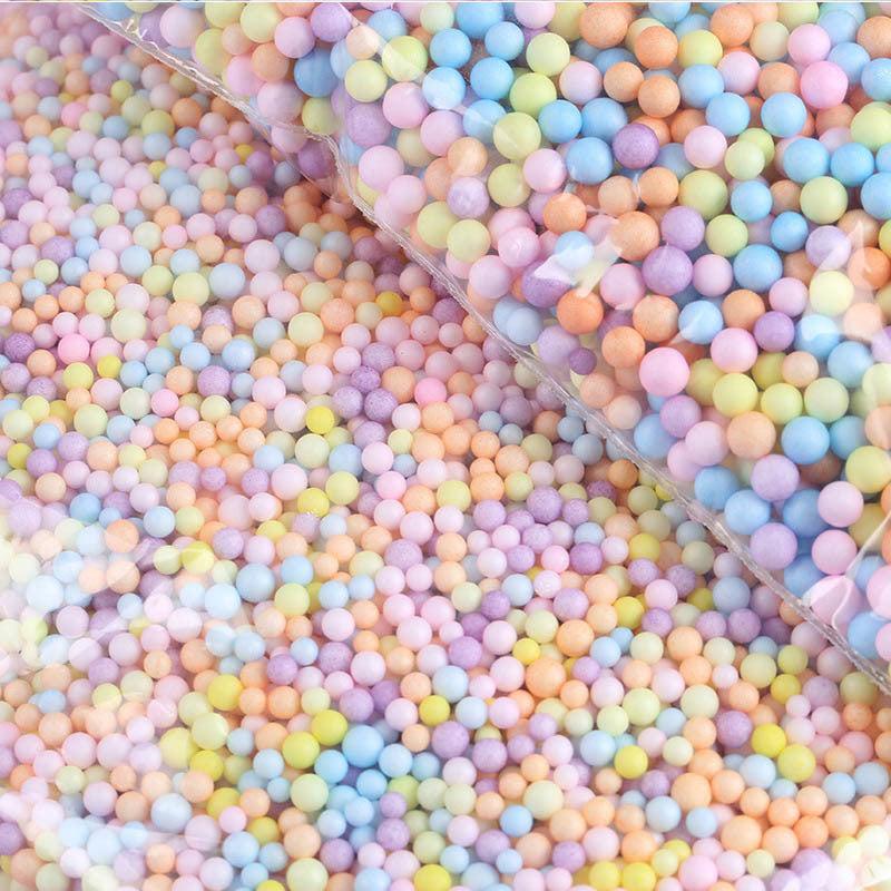 10g Macaron Foam Balls Filler Polystyrene Bead DIY Toy Gift Box Decoration