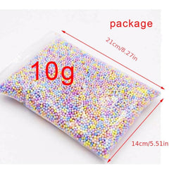 10g Macaron Foam Balls Filler Polystyrene Bead DIY Toy Gift Box Decoration