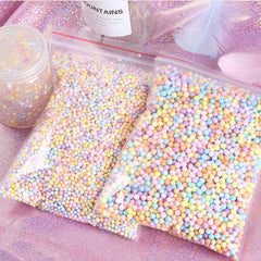 10g Macaron Foam Balls Filler Polystyrene Bead DIY Toy Gift Box Decoration