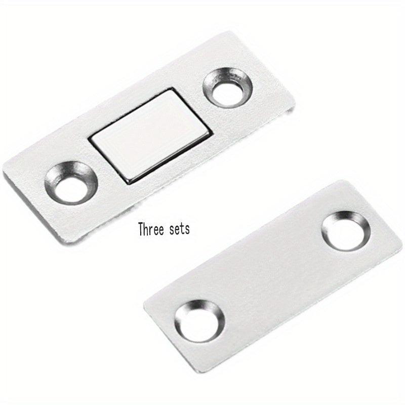 4 Sets Magnetic Door Catch Ultra Thin Cabinet Magnetic Catch
