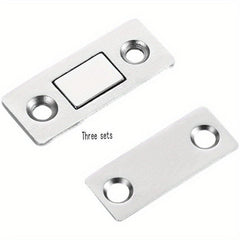 4 Sets Magnetic Door Catch Ultra Thin Cabinet Magnetic Catch