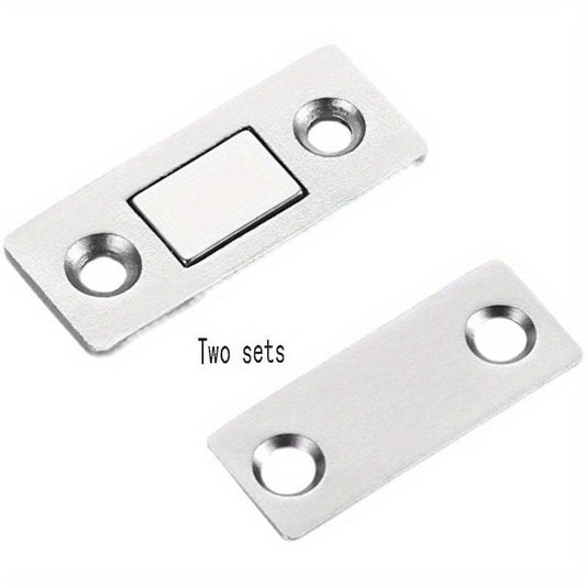 4 Sets Magnetic Door Catch Ultra Thin Cabinet Magnetic Catch