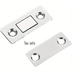 4 Sets Magnetic Door Catch Ultra Thin Cabinet Magnetic Catch