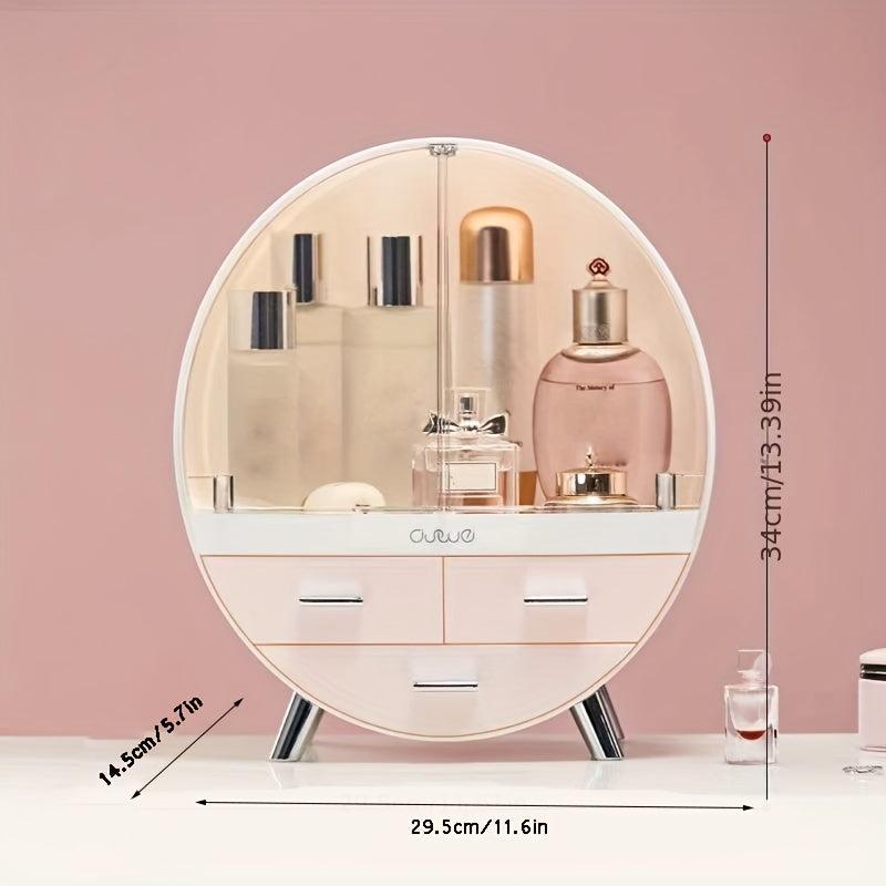 Dustproof Cosmetic Storage Box Makeup Organizer Drawer for Lipstick