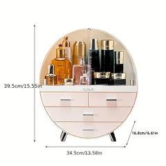 Dustproof Cosmetic Storage Box Makeup Organizer Drawer for Lipstick