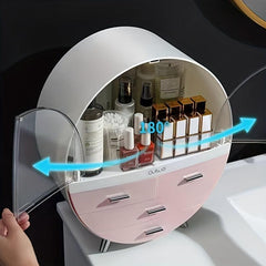 Dustproof Cosmetic Storage Box Makeup Organizer Drawer for Lipstick