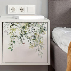 Plant Flower Leaf Wall Sticker Self Adhesive Removable