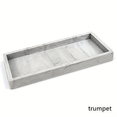 Silicone Storage Tray Rectangular Vanity Tray Sink Sponge Soap Dispenser Storage