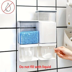 2pcs Laundry Powder Storage Box - Home Essential