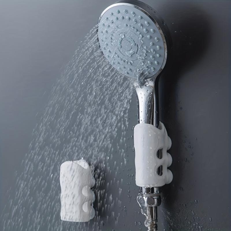 Silicone Showerhead Suction Cup Bathroom No Punch Holder