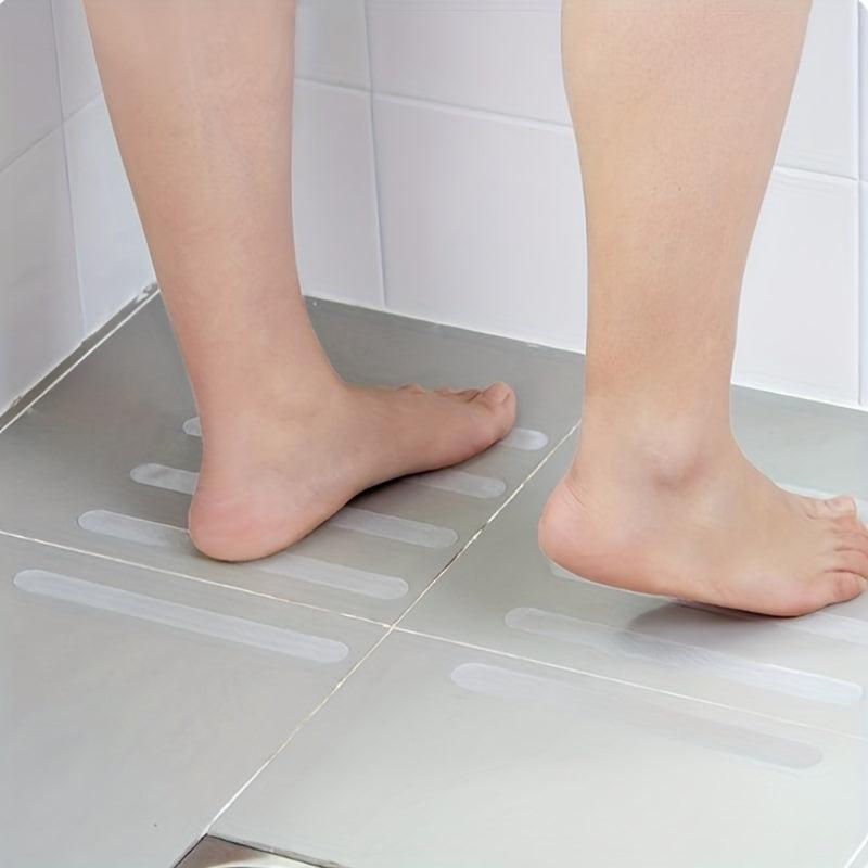5pcs Bathroom Non-slip Tape Set Transparent for Bathtub Shower Toilet