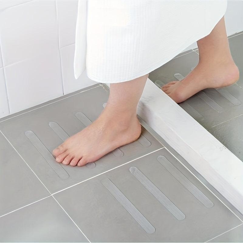 5pcs Bathroom Non-slip Tape Set Transparent for Bathtub Shower Toilet