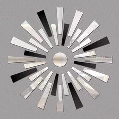 Silver Shaped Mirror Stickers Wall Art Home Decor Room Decor