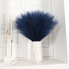 10pcs Artificial Pampas Grass 16 54inch Faux Reed Home Kitchen Wedding Decor