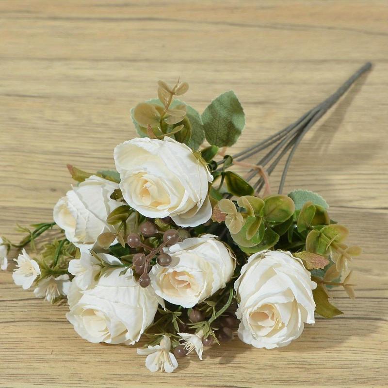Realistic Artificial Rose Flower for Weddings and Home Decor