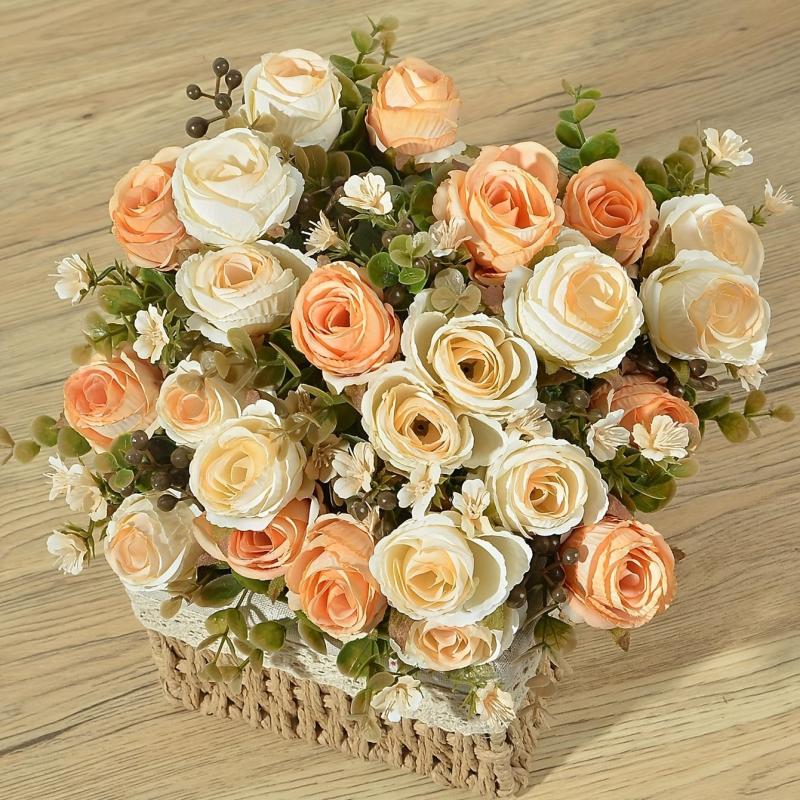 Realistic Artificial Rose Flower for Weddings and Home Decor
