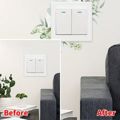 Fresh Flower Adhesive Wall Stickers for Home Decoration