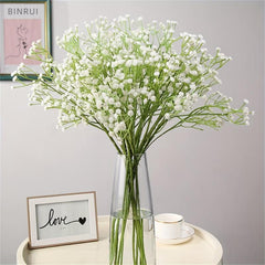21 Pcs Real Touch Baby Breath Flowers Bouquets for Wedding Party Home Decor