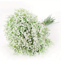 21 Pcs Real Touch Baby Breath Flowers Bouquets for Wedding Party Home Decor