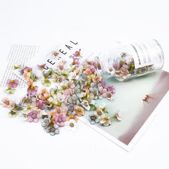 50pcs Mixed Colors Mini Silk Daisy Flower Heads for Wreath Scrapbooking
