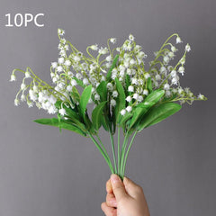 Realistic Flower Valley Lily Wind Chime for Home Decor