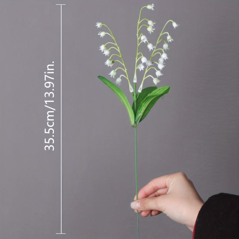 Realistic Flower Valley Lily Wind Chime for Home Decor