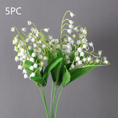 Realistic Flower Valley Lily Wind Chime for Home Decor