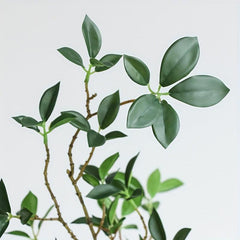 Realistic Artificial Green Leaves for DIY Crafts and Home Decor