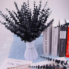 30 Pcs Artificial Eucalyptus Stems Leaves Faux Eucalyptus Leaves Branches