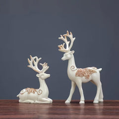 Deer Ornaments Set - Stylish Home Decor