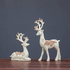 Deer Ornaments Set - Stylish Home Decor