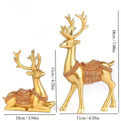 Deer Ornaments Set - Stylish Home Decor
