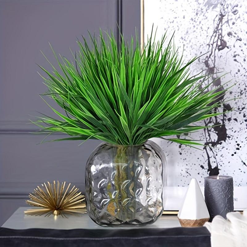 2pcs Realistic Artificial Grass for Outdoor Indoor Garden Window Boxes
